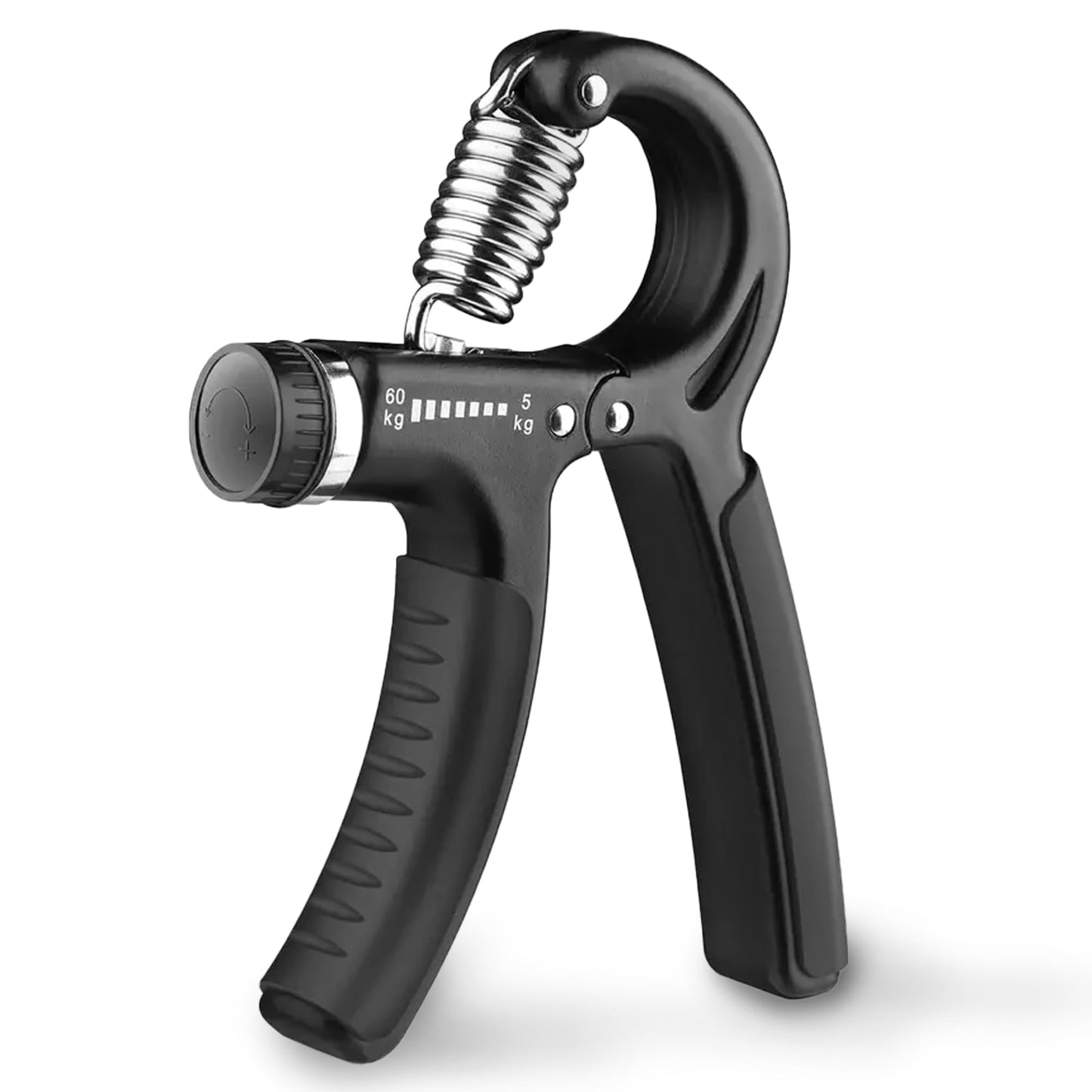 HealthHike Adjustable Hand Gripper with Counter - Black