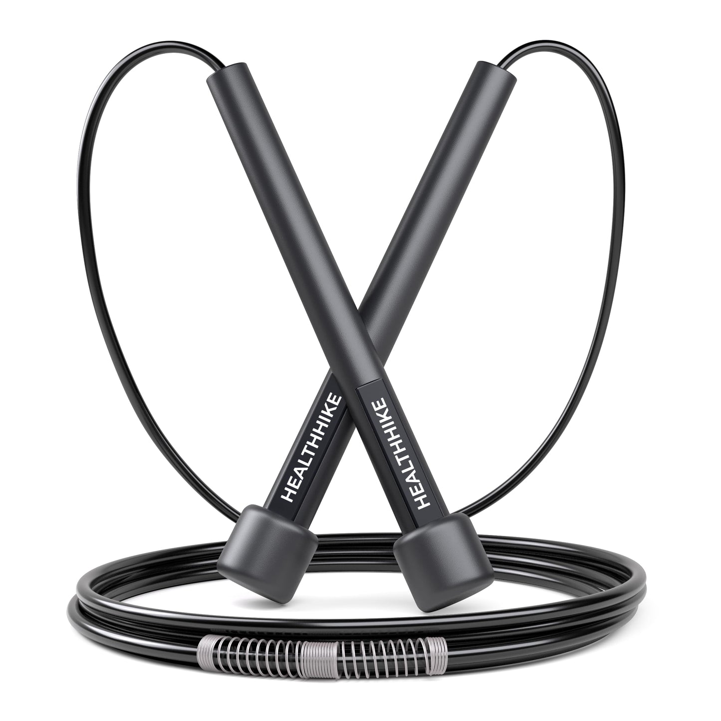 HealthHike Pencil Skipping Rope - Black