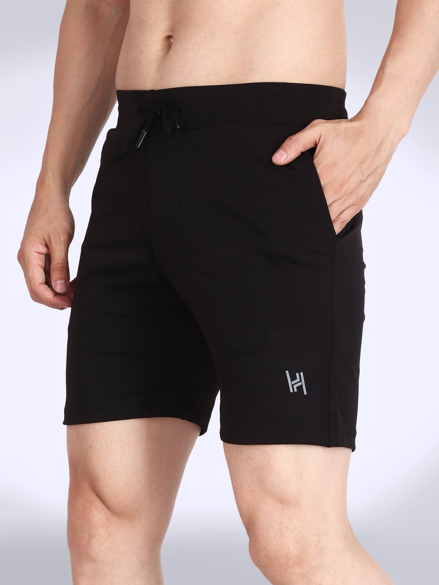 HealthHike AeroFit Men's Shorts for Gym, Stretchable Running Shorts, Quick Dry Athletic Shorts, Lightweight Sports Shorts For Men for Workouts, Yoga