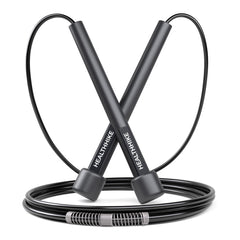 Skipping Rope Lightweight Speed Jump Rope Black – HealthHike