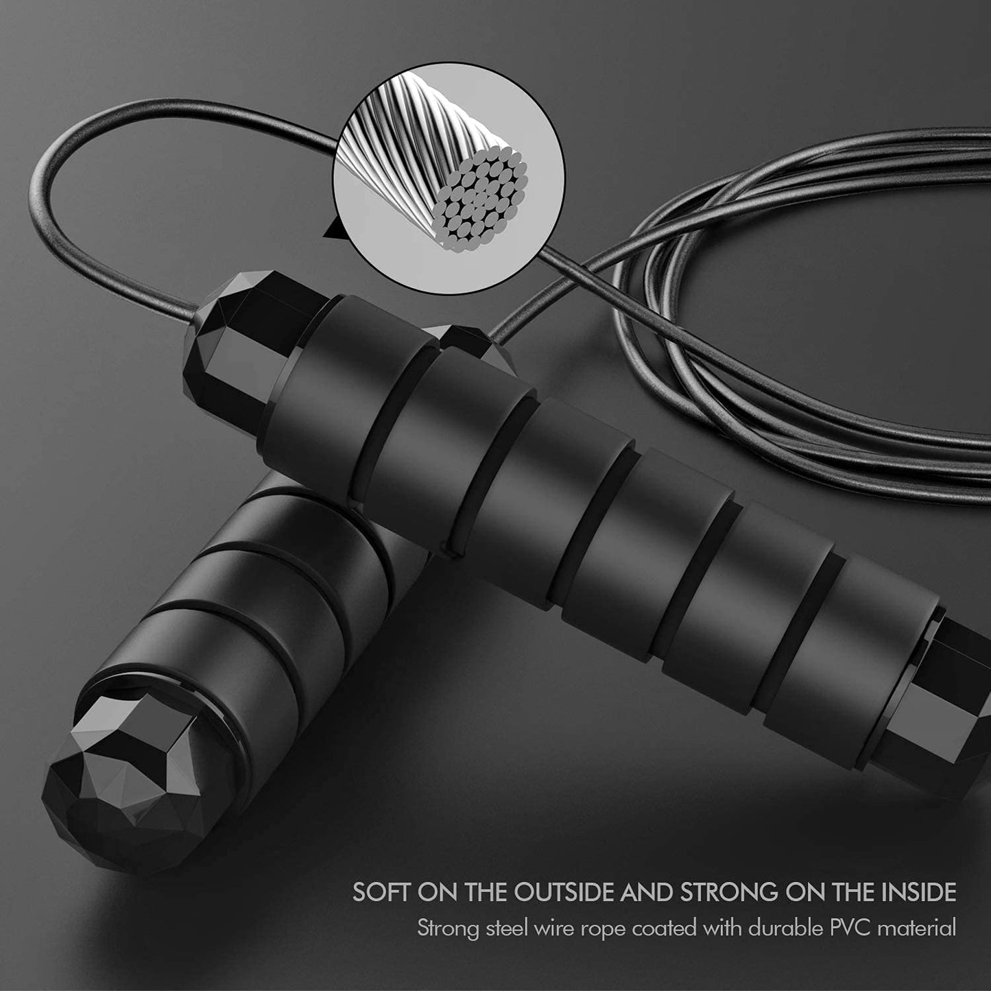 HealthHike Tangle Free Skipping Rope
