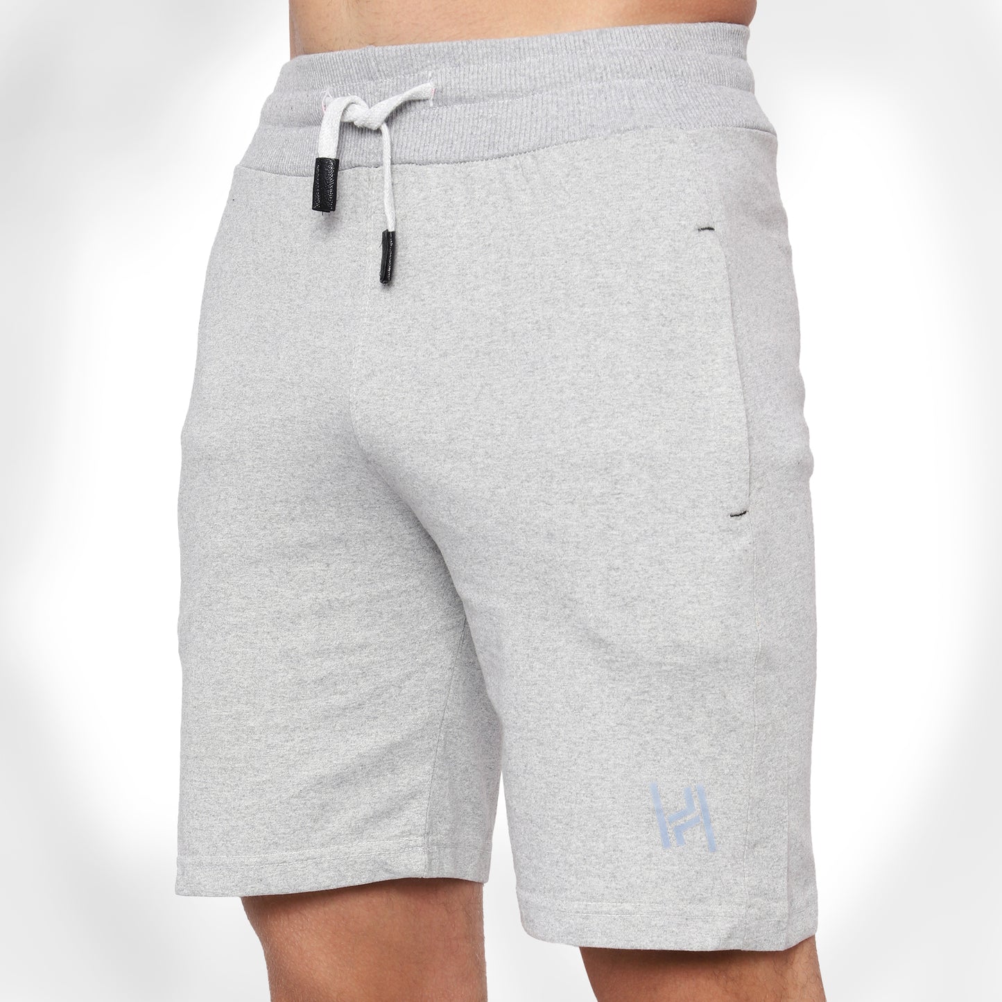 HealthHike NeoFlex Men's Regular Fit Cotton Shorts with Zipper Pocket - Comfortable Rich Solid Design Men's Shorts