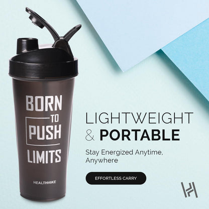 Gym Shaker Bottle 700ml Fast Mixing & Leakproof – HealthHike VelocityHealthHike