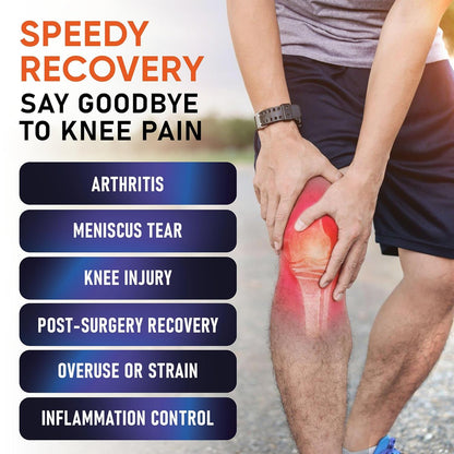 Knee Support Brace for Gym Running & Sports – HealthHikeHealthHike