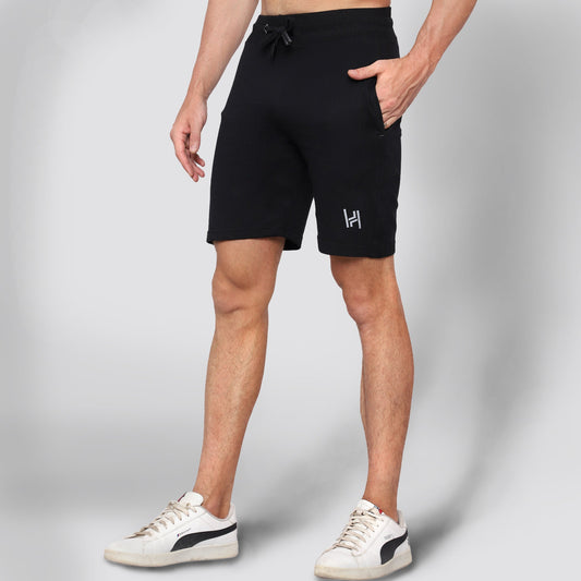 Men’s Cotton Gym Shorts Regular Fit Training Wear – HealthHike NeoFlexHealthHike