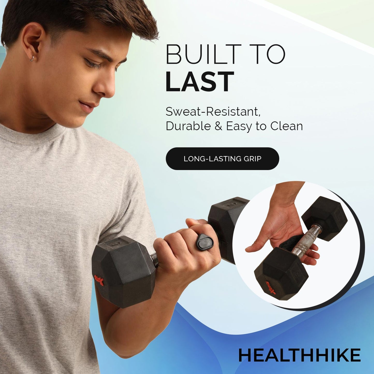 Weight Lifting Hand Grips Anti - Slip Workout Support – HealthHikeHealthHike