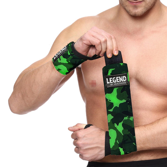 Wrist Support Band Heavy Duty Gym Stabilizer Army Green – HealthHikeWrist Support BandHealthHike