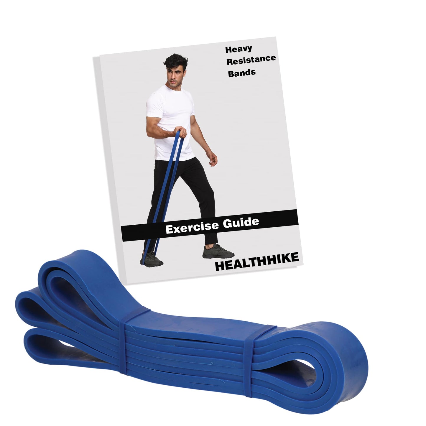 HealthHike Heavy Pull Up Assist Resistance Bands | Power Band