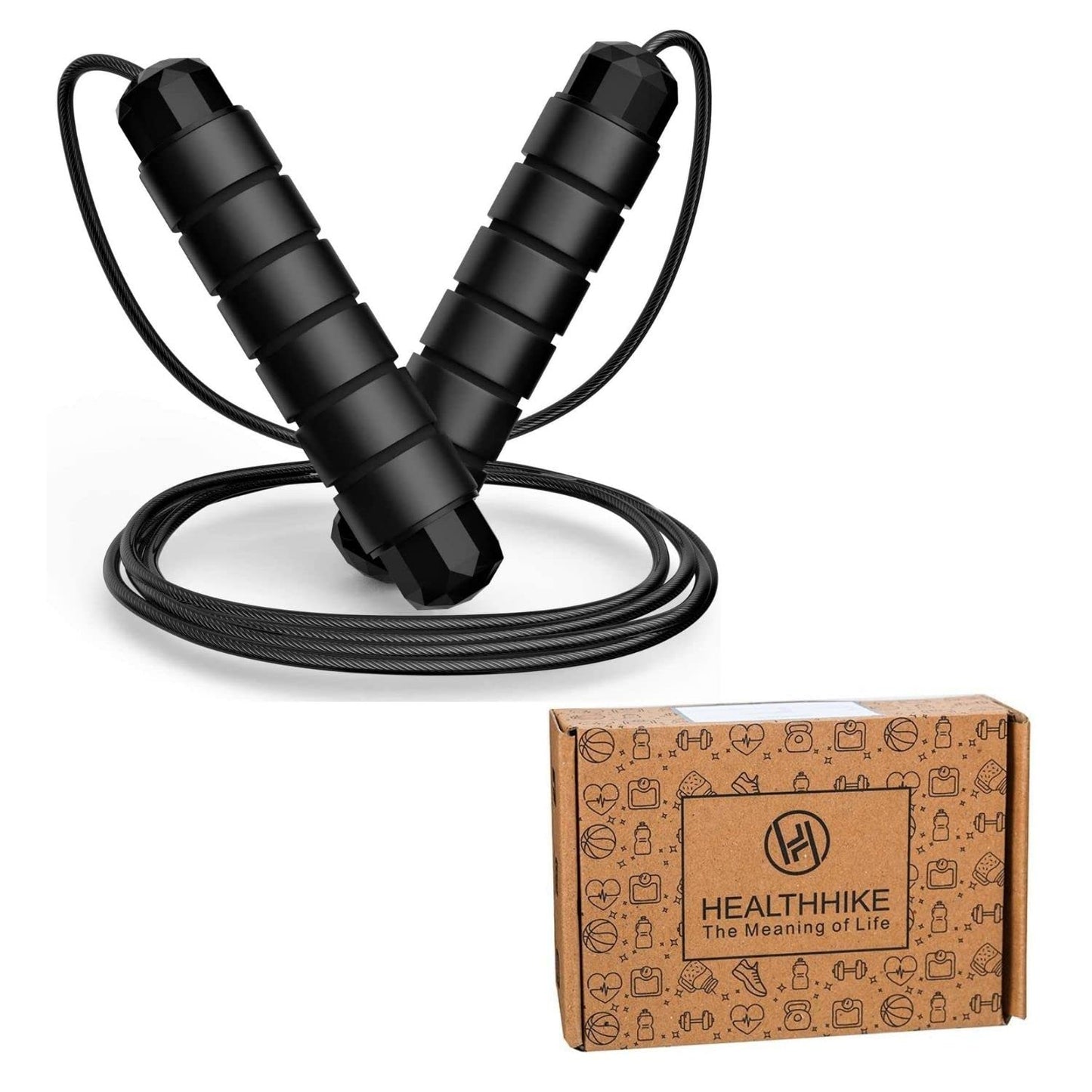 HealthHike Tangle Free Skipping Rope | Jumping Rope