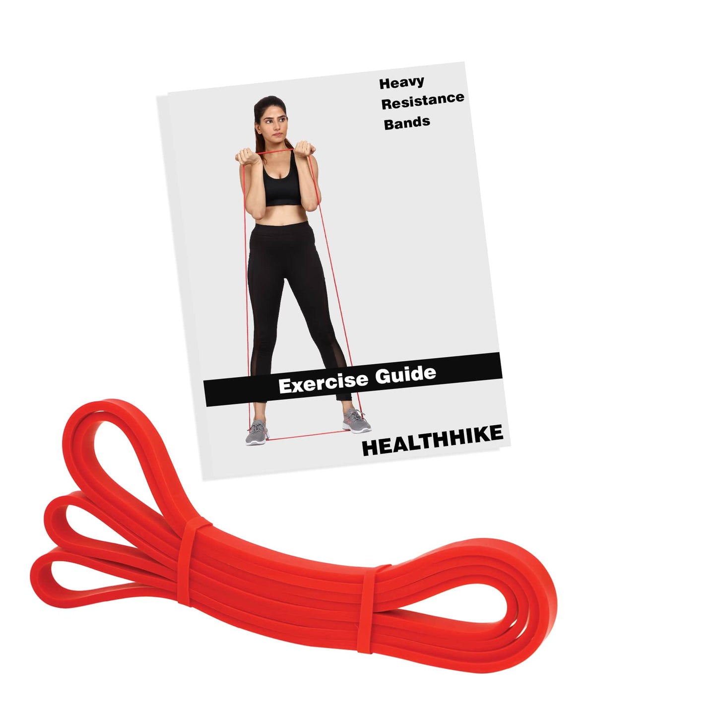 HealthHike Heavy Pull Up Assist Resistance Bands | Power Band