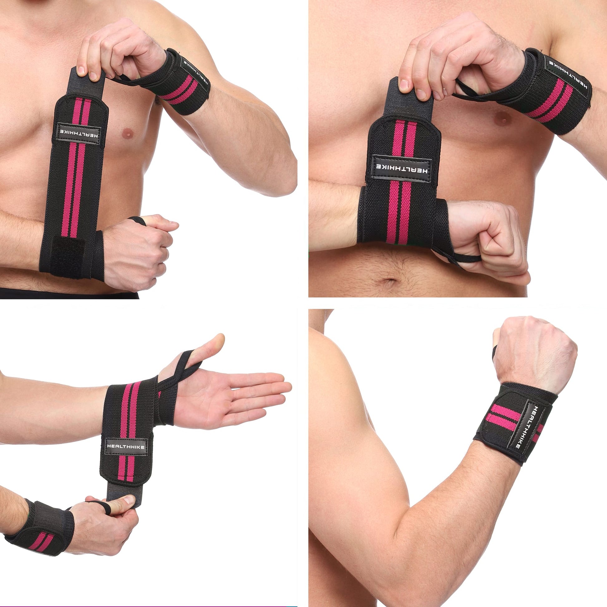 Gym Wrist Support Band Strong 2 - Strip Compression – HealthHikeWrist Support BandHealthHike