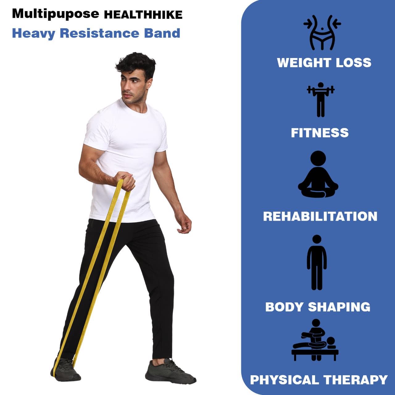 Heavy Resistance Pull Up Assist Power Bands – HealthHikeHealthHike