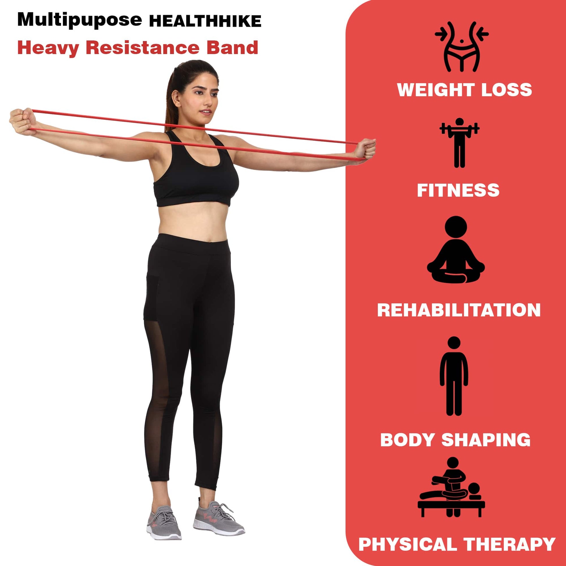 Heavy Resistance Pull Up Assist Power Bands – HealthHikeHealthHike