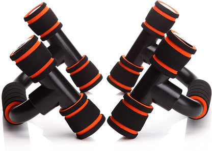 Push Up Bars Stand Foam Grip Strength Trainer – HealthHikeHealthHike