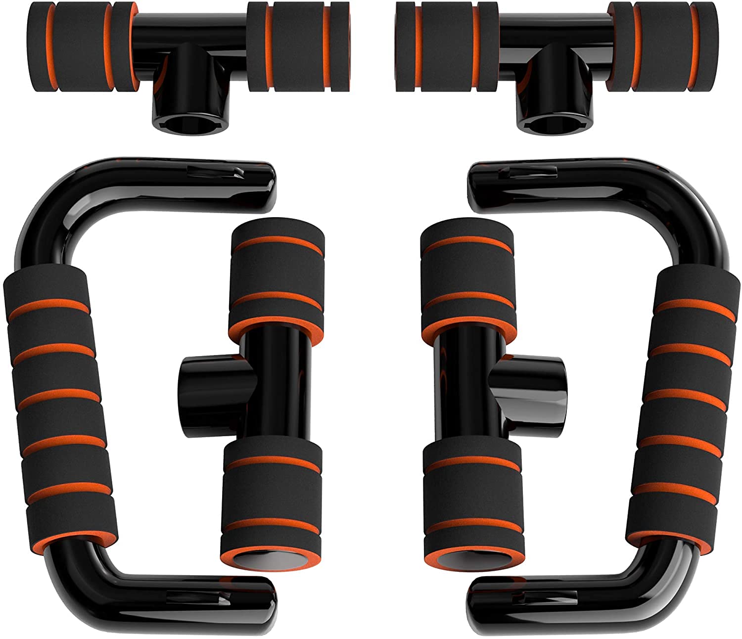 Push Up Bars Stand Foam Grip Strength Trainer – HealthHikeHealthHike