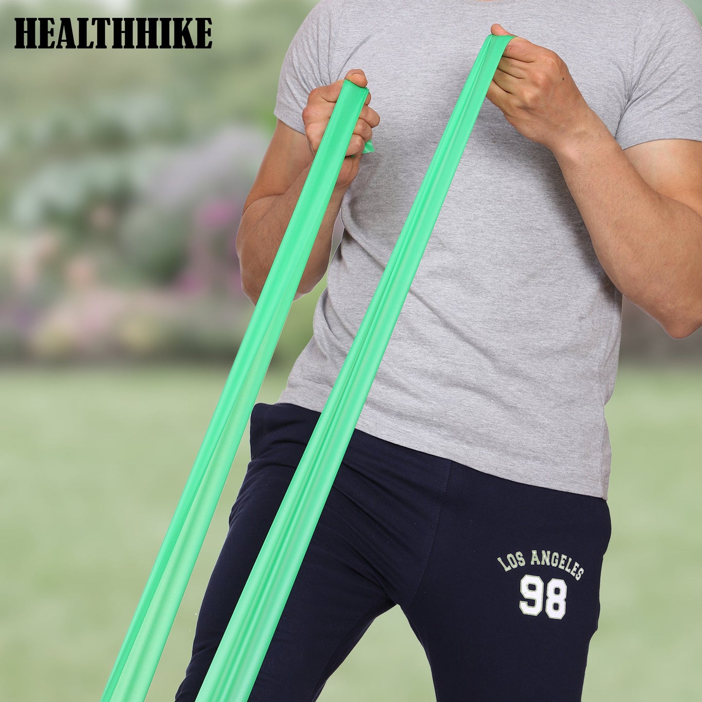Yoga Resistance Band Theraband for Stretching & Rehab – HealthHikeTherabandHealthHike